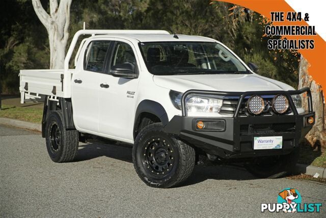 2017 TOYOTA HILUX SR DUAL CAB GUN126R CAB CHASSIS