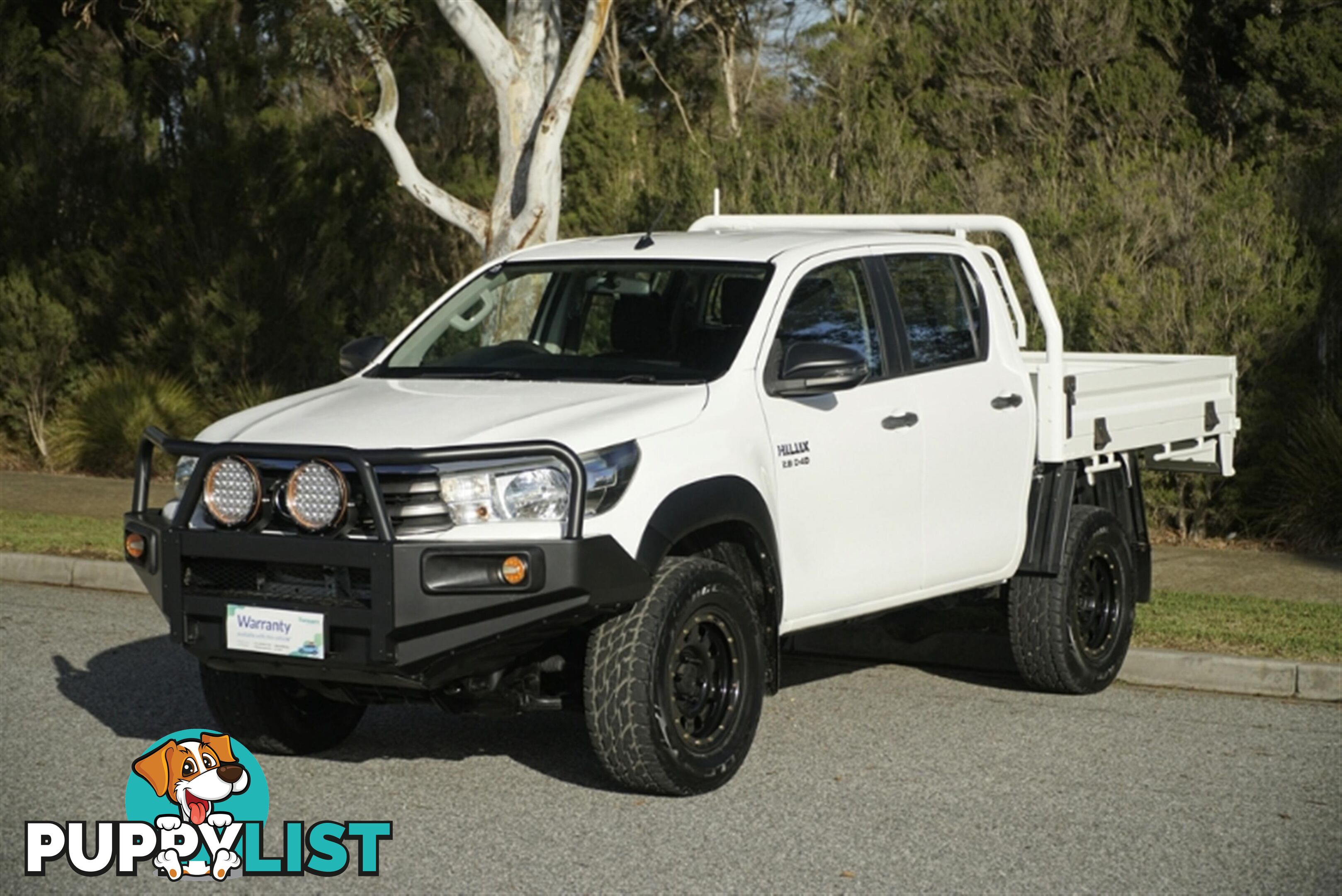 2017 TOYOTA HILUX SR DUAL CAB GUN126R CAB CHASSIS