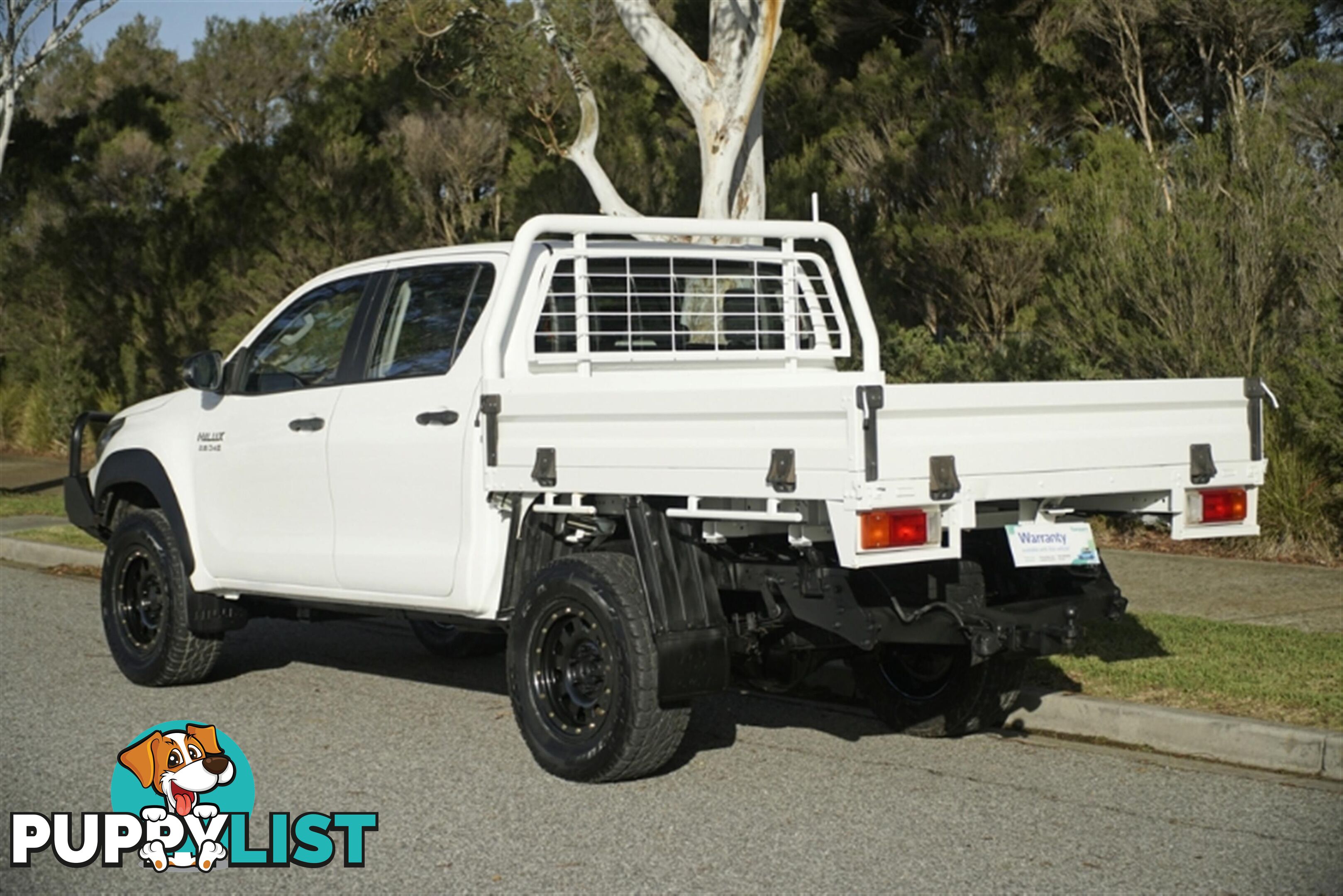 2017 TOYOTA HILUX SR DUAL CAB GUN126R CAB CHASSIS