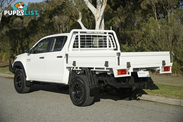 2017 TOYOTA HILUX SR DUAL CAB GUN126R CAB CHASSIS
