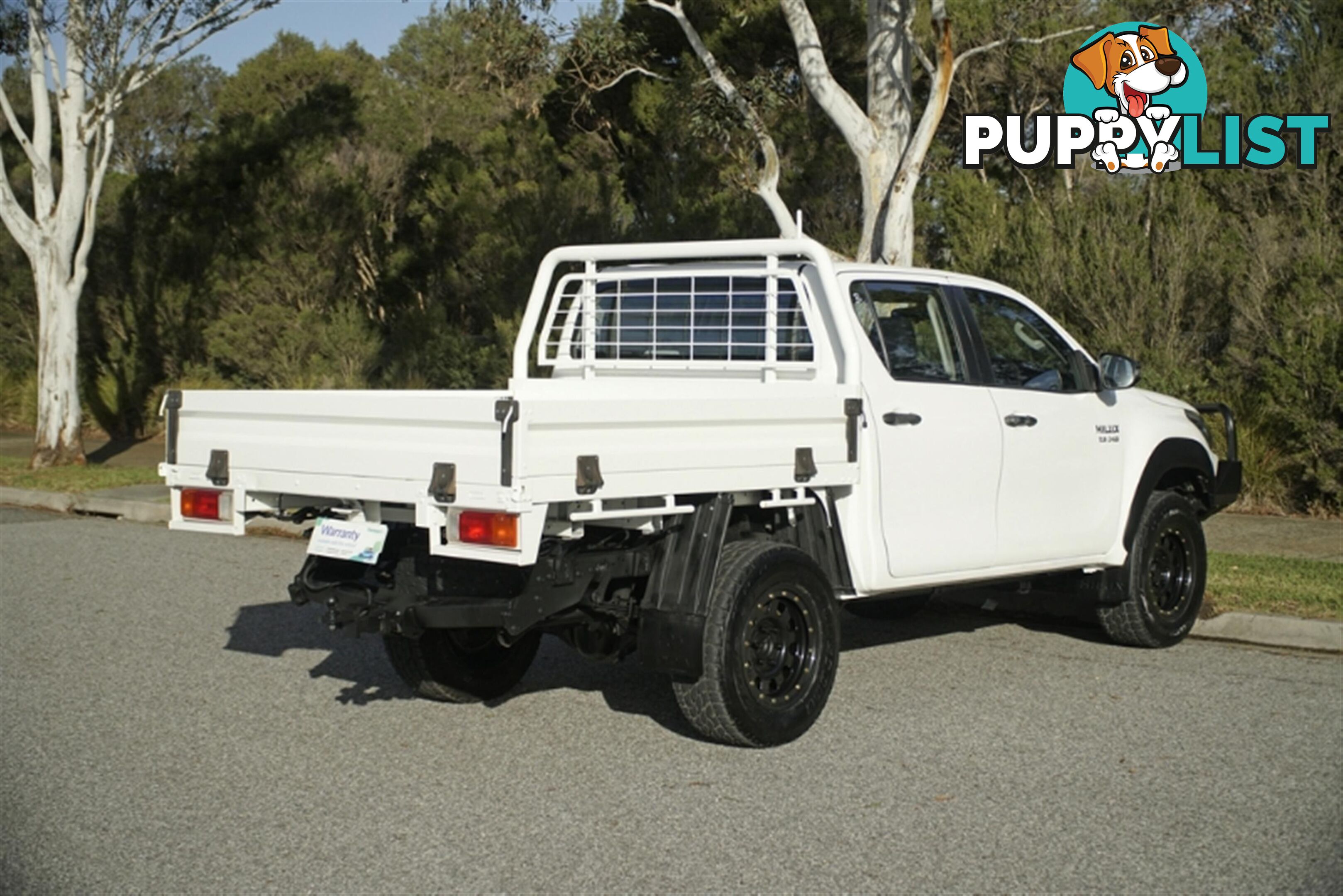 2017 TOYOTA HILUX SR DUAL CAB GUN126R CAB CHASSIS