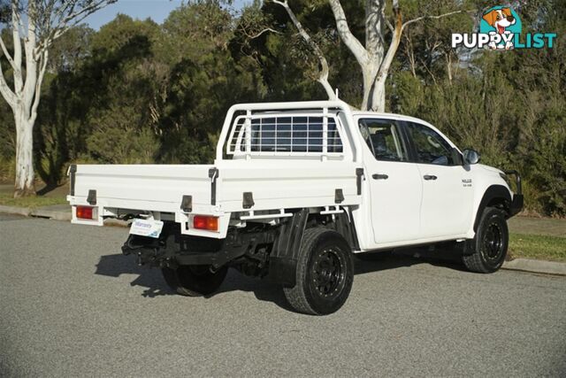 2017 TOYOTA HILUX SR DUAL CAB GUN126R CAB CHASSIS
