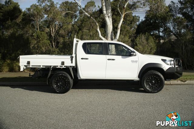 2017 TOYOTA HILUX SR DUAL CAB GUN126R CAB CHASSIS