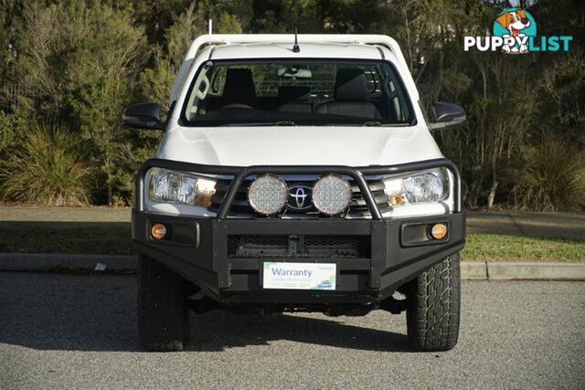 2017 TOYOTA HILUX SR DUAL CAB GUN126R CAB CHASSIS