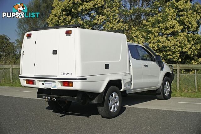 2016 FORD RANGER XL EXTENDED CAB PX MKII CAB CHASSIS