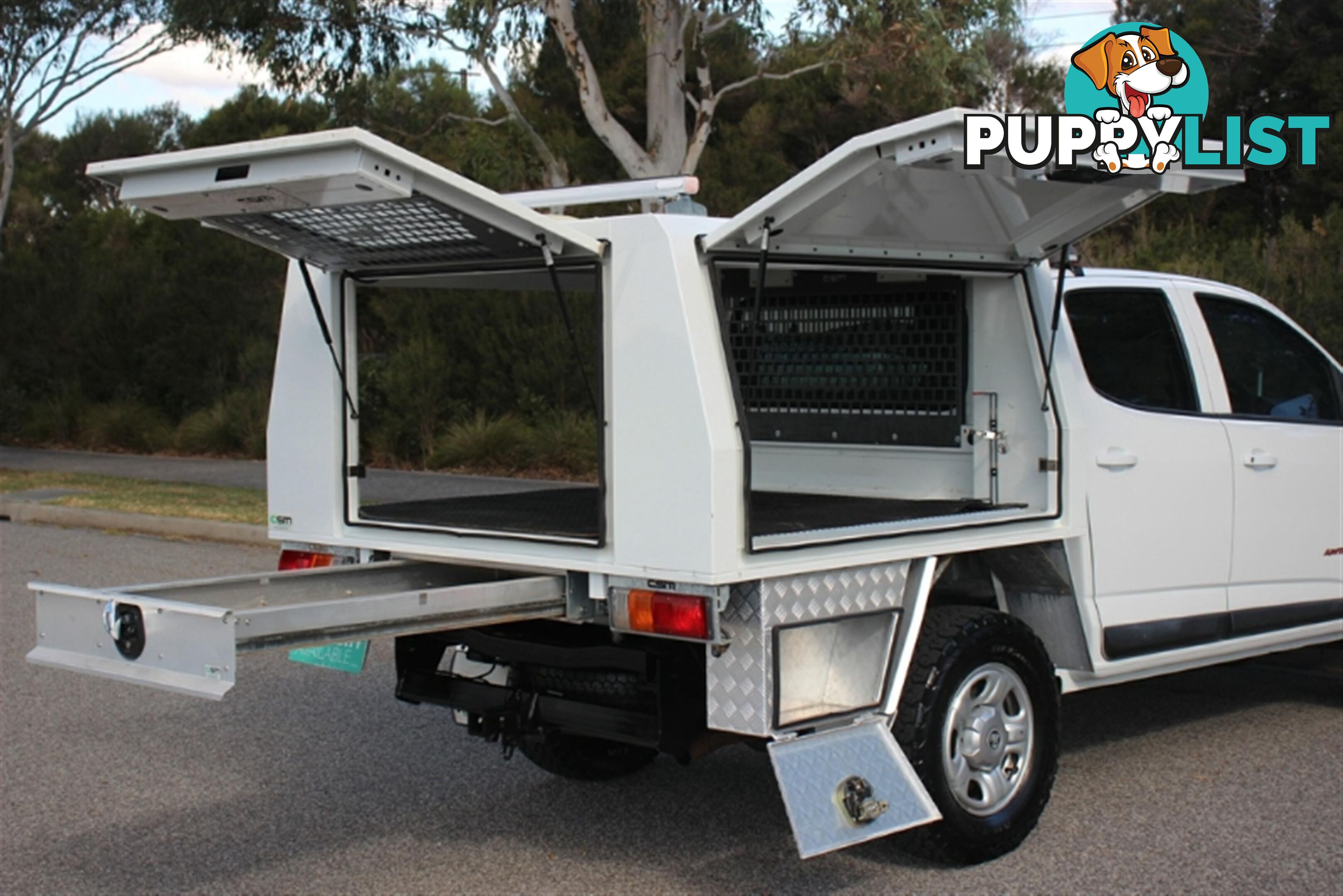 2015 HOLDEN COLORADO LS DUAL CAB RG MY15 CAB CHASSIS