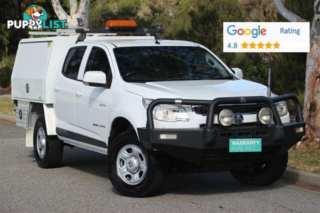 2015 HOLDEN COLORADO LS DUAL CAB RG MY15 CAB CHASSIS