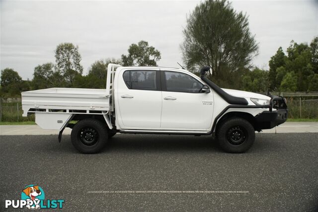 2016 TOYOTA HILUX SR DUAL CAB GUN126R CAB CHASSIS