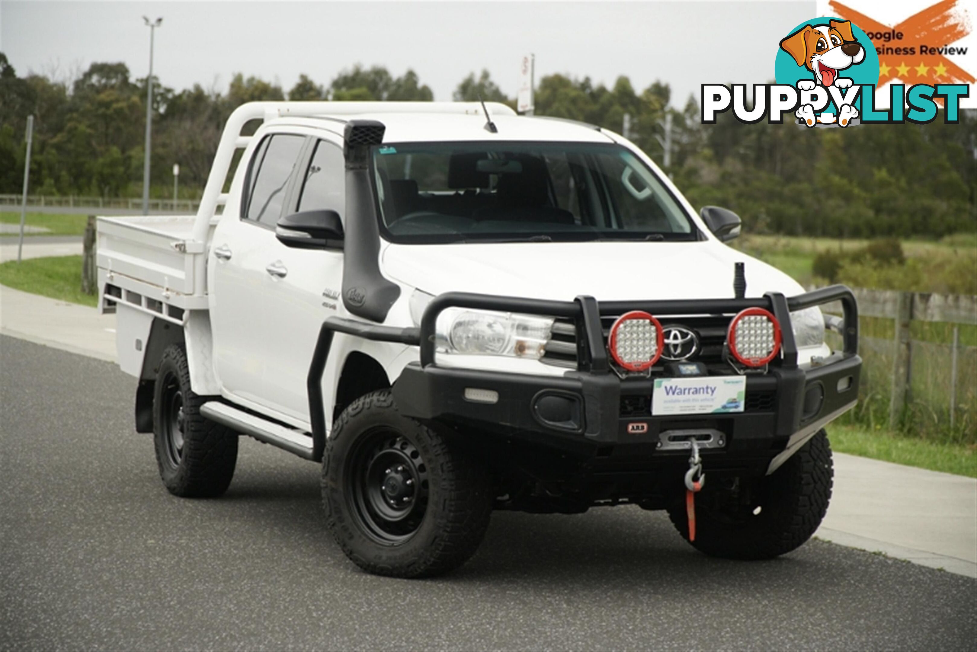 2016 TOYOTA HILUX SR DUAL CAB GUN126R CAB CHASSIS