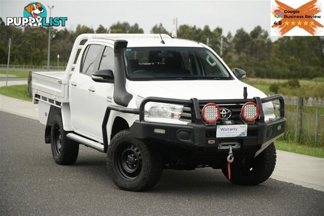 2016 TOYOTA HILUX SR DUAL CAB GUN126R CAB CHASSIS