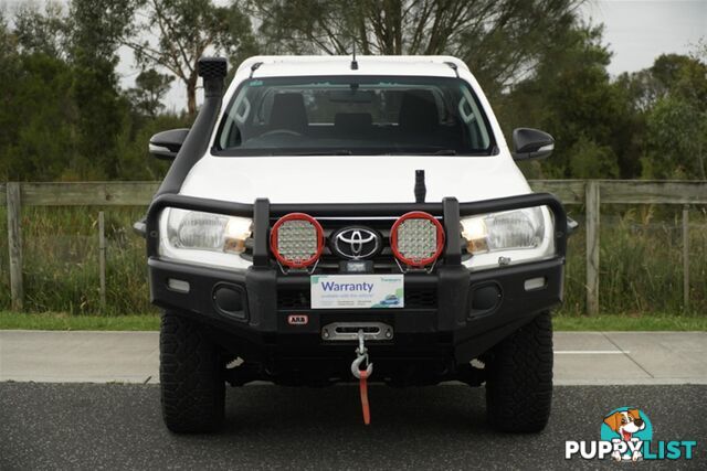 2016 TOYOTA HILUX SR DUAL CAB GUN126R CAB CHASSIS