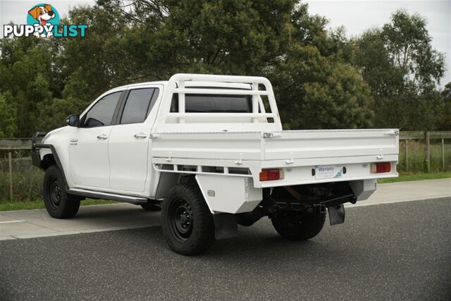 2016 TOYOTA HILUX SR DUAL CAB GUN126R CAB CHASSIS