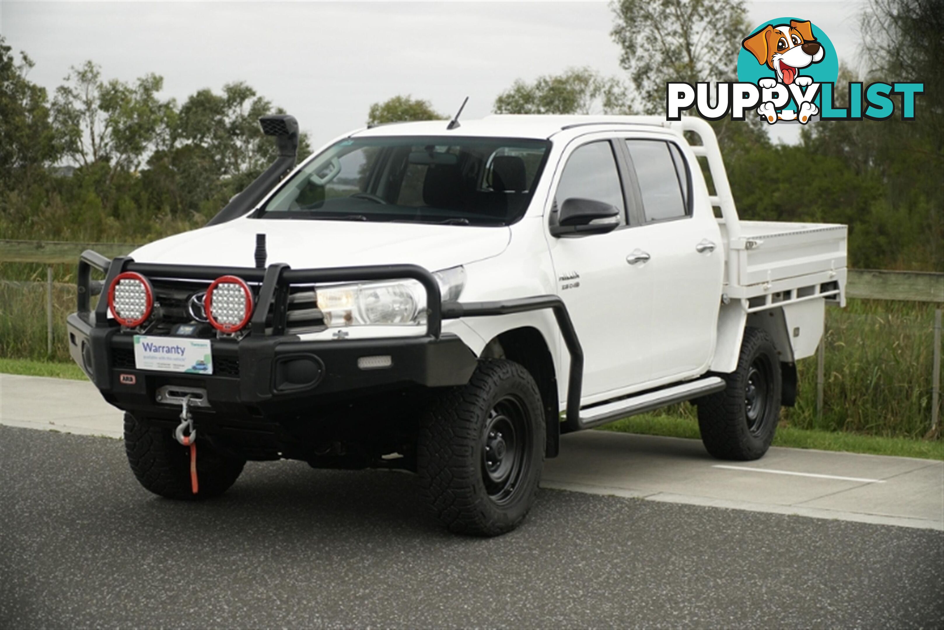 2016 TOYOTA HILUX SR DUAL CAB GUN126R CAB CHASSIS