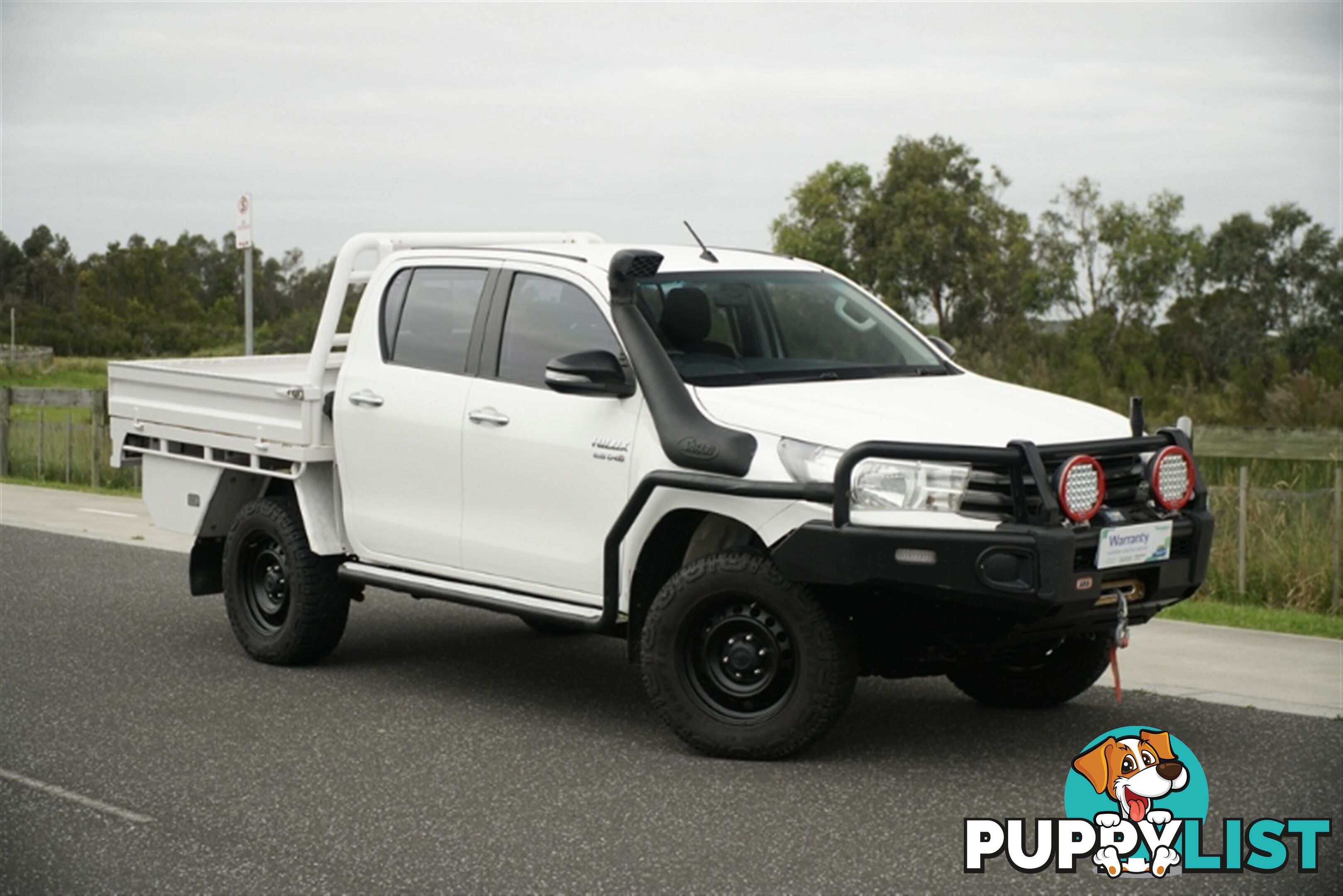 2016 TOYOTA HILUX SR DUAL CAB GUN126R CAB CHASSIS