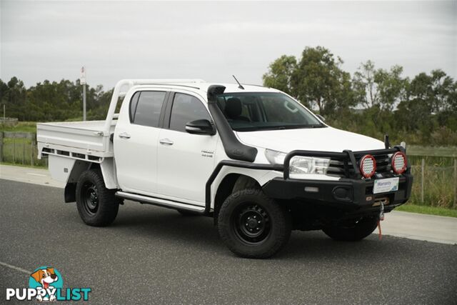 2016 TOYOTA HILUX SR DUAL CAB GUN126R CAB CHASSIS