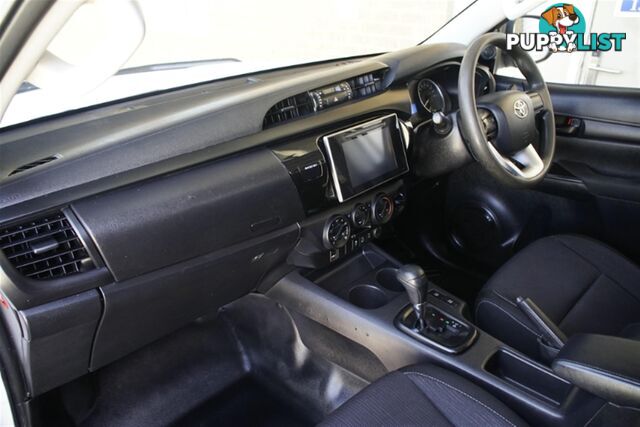 2019 TOYOTA HILUX SR DUAL CAB GUN126R CAB CHASSIS
