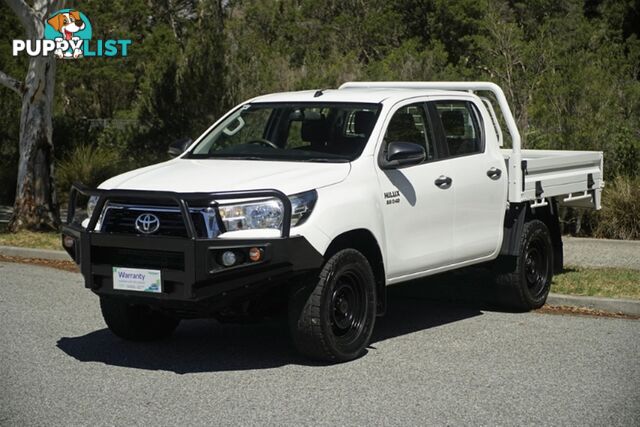 2019 TOYOTA HILUX SR DUAL CAB GUN126R CAB CHASSIS