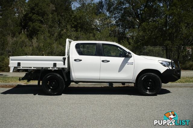 2019 TOYOTA HILUX SR DUAL CAB GUN126R CAB CHASSIS