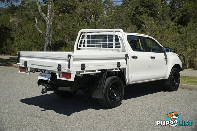 2019 TOYOTA HILUX SR DUAL CAB GUN126R CAB CHASSIS