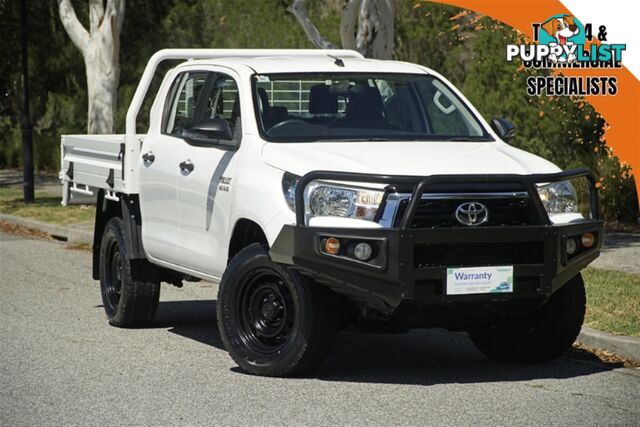 2019 TOYOTA HILUX SR DUAL CAB GUN126R CAB CHASSIS