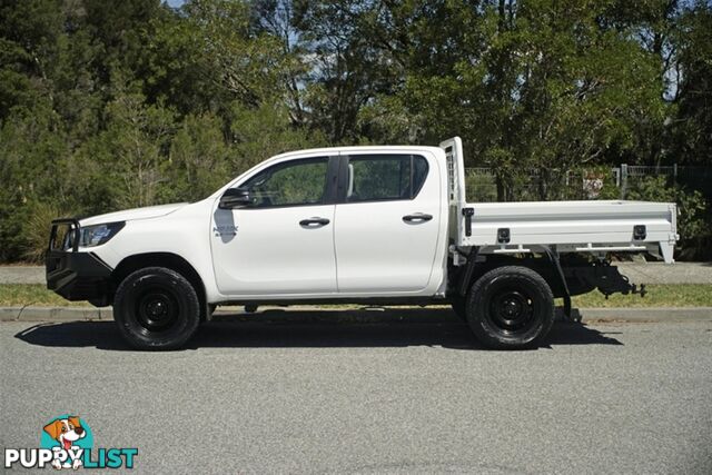 2019 TOYOTA HILUX SR DUAL CAB GUN126R CAB CHASSIS