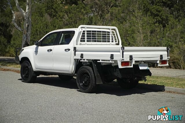 2019 TOYOTA HILUX SR DUAL CAB GUN126R CAB CHASSIS