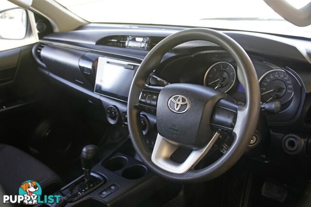 2019 TOYOTA HILUX SR DUAL CAB GUN126R CAB CHASSIS