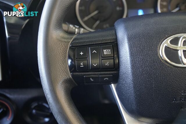 2019 TOYOTA HILUX SR DUAL CAB GUN126R CAB CHASSIS