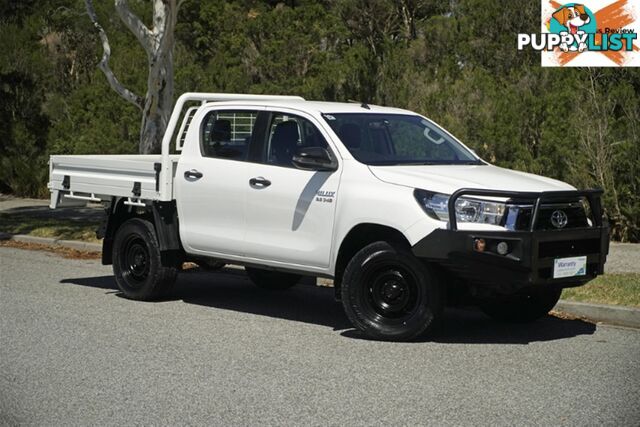 2019 TOYOTA HILUX SR DUAL CAB GUN126R CAB CHASSIS