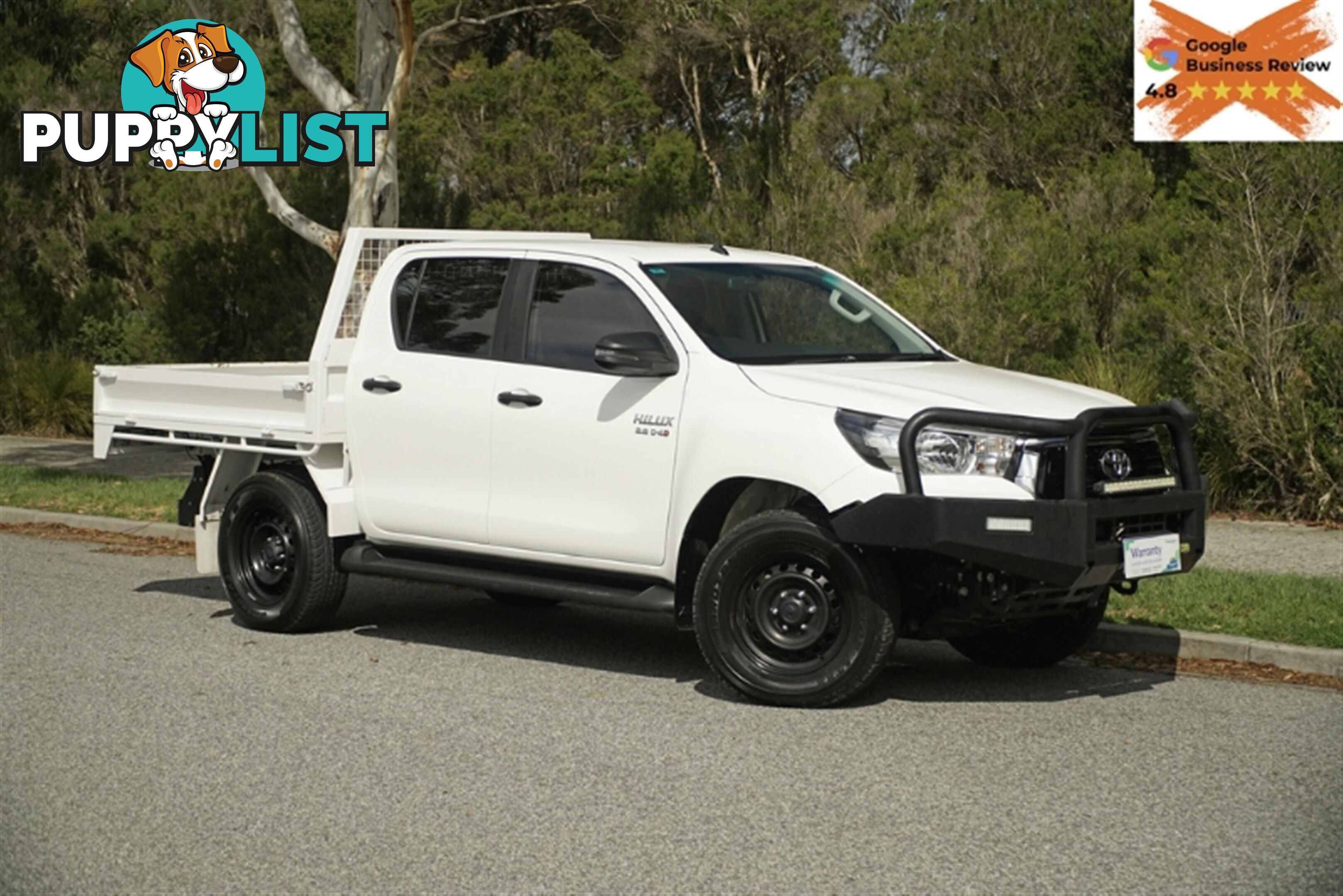 2019 TOYOTA HILUX SR DUAL CAB GUN126R CAB CHASSIS