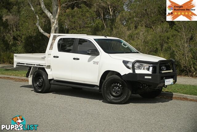 2019 TOYOTA HILUX SR DUAL CAB GUN126R CAB CHASSIS