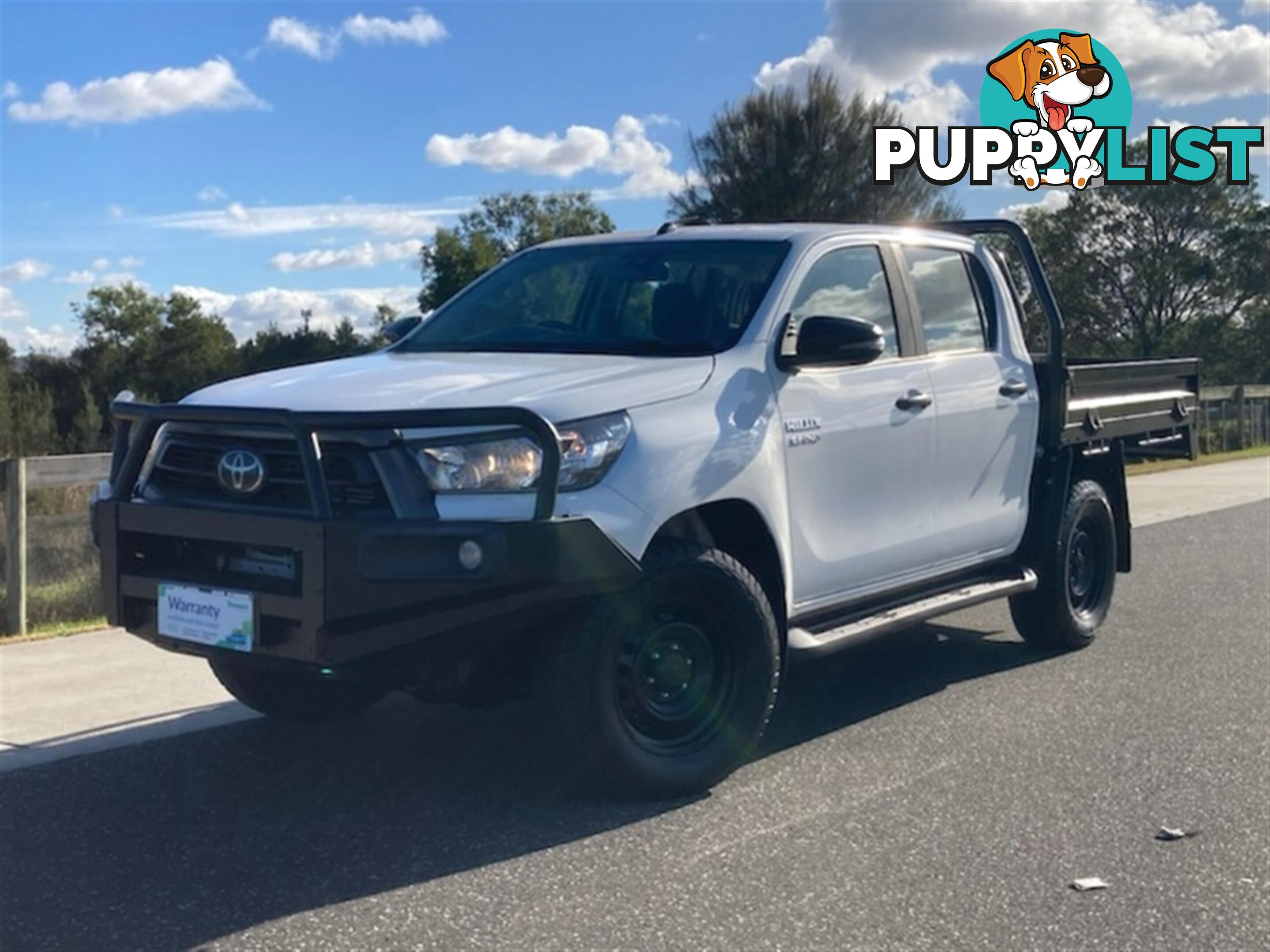 2021 TOYOTA HILUX SR DUAL CAB GUN126R CAB CHASSIS