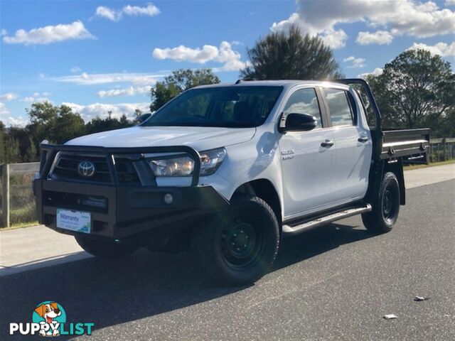 2021 TOYOTA HILUX SR DUAL CAB GUN126R CAB CHASSIS