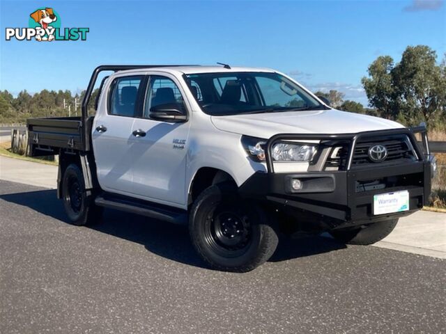 2021 TOYOTA HILUX SR DUAL CAB GUN126R CAB CHASSIS