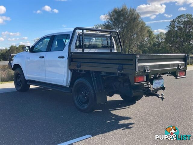 2021 TOYOTA HILUX SR DUAL CAB GUN126R CAB CHASSIS