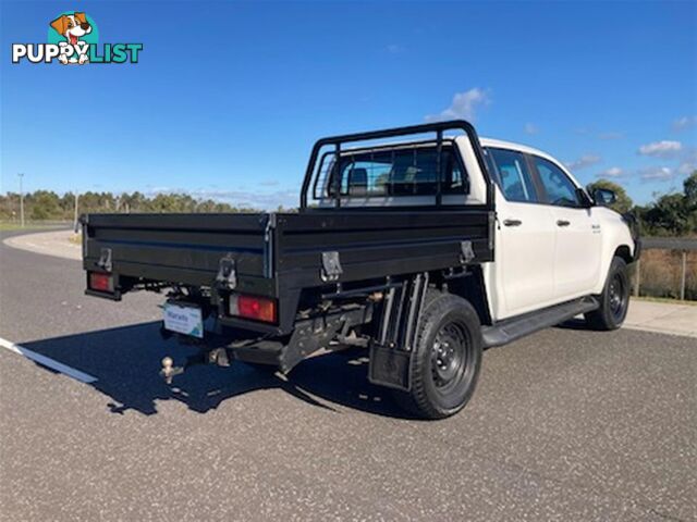 2021 TOYOTA HILUX SR DUAL CAB GUN126R CAB CHASSIS