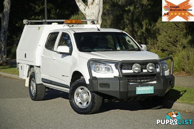 2016 HOLDEN COLORADO LS DUAL CAB RG MY16 CAB CHASSIS