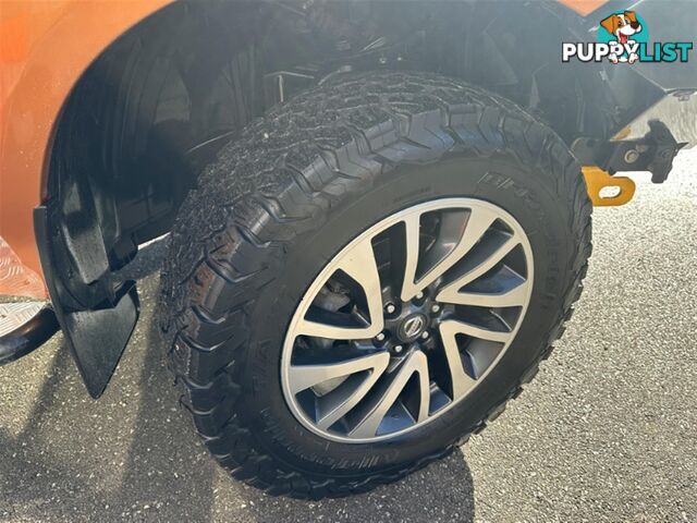 2017 NISSAN NAVARA ST-X DUAL CAB D23 S3 UTILITY