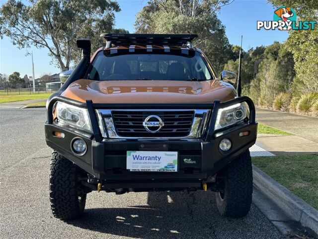 2017 NISSAN NAVARA ST-X DUAL CAB D23 S3 UTILITY