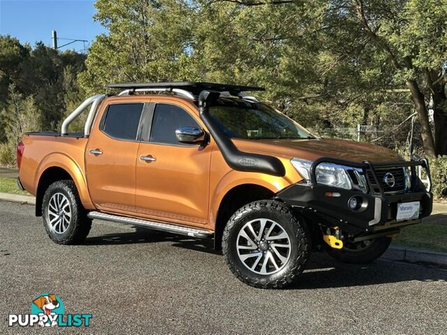2017 NISSAN NAVARA ST-X DUAL CAB D23 S3 UTILITY