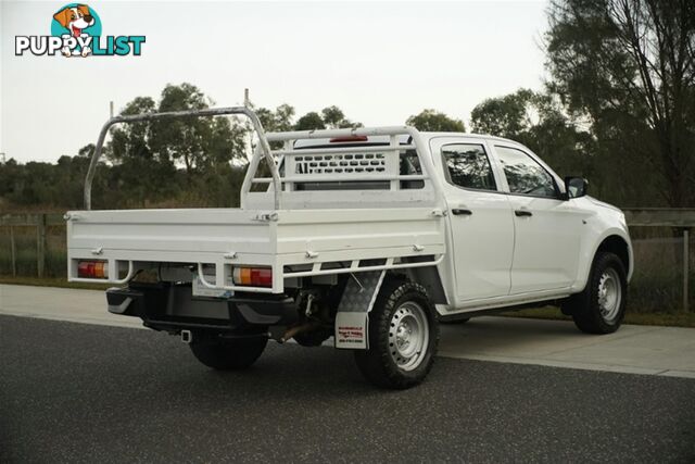 2021 ISUZU D-MAX SX DUAL CAB RG MY22 CAB CHASSIS