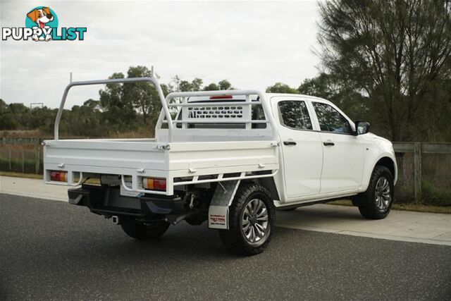 2021 ISUZU D-MAX SX DUAL CAB RG MY22 CAB CHASSIS