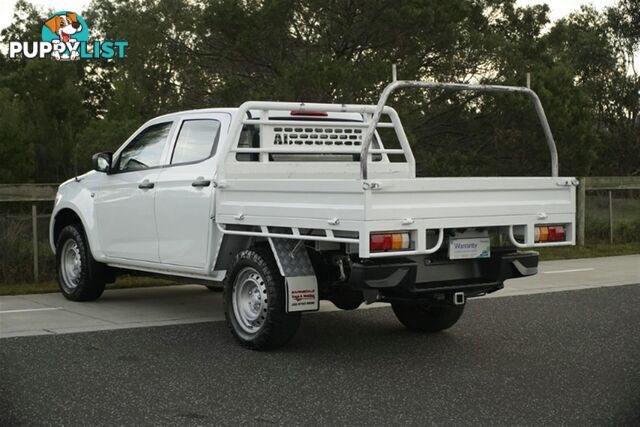 2021 ISUZU D-MAX SX DUAL CAB RG MY22 CAB CHASSIS