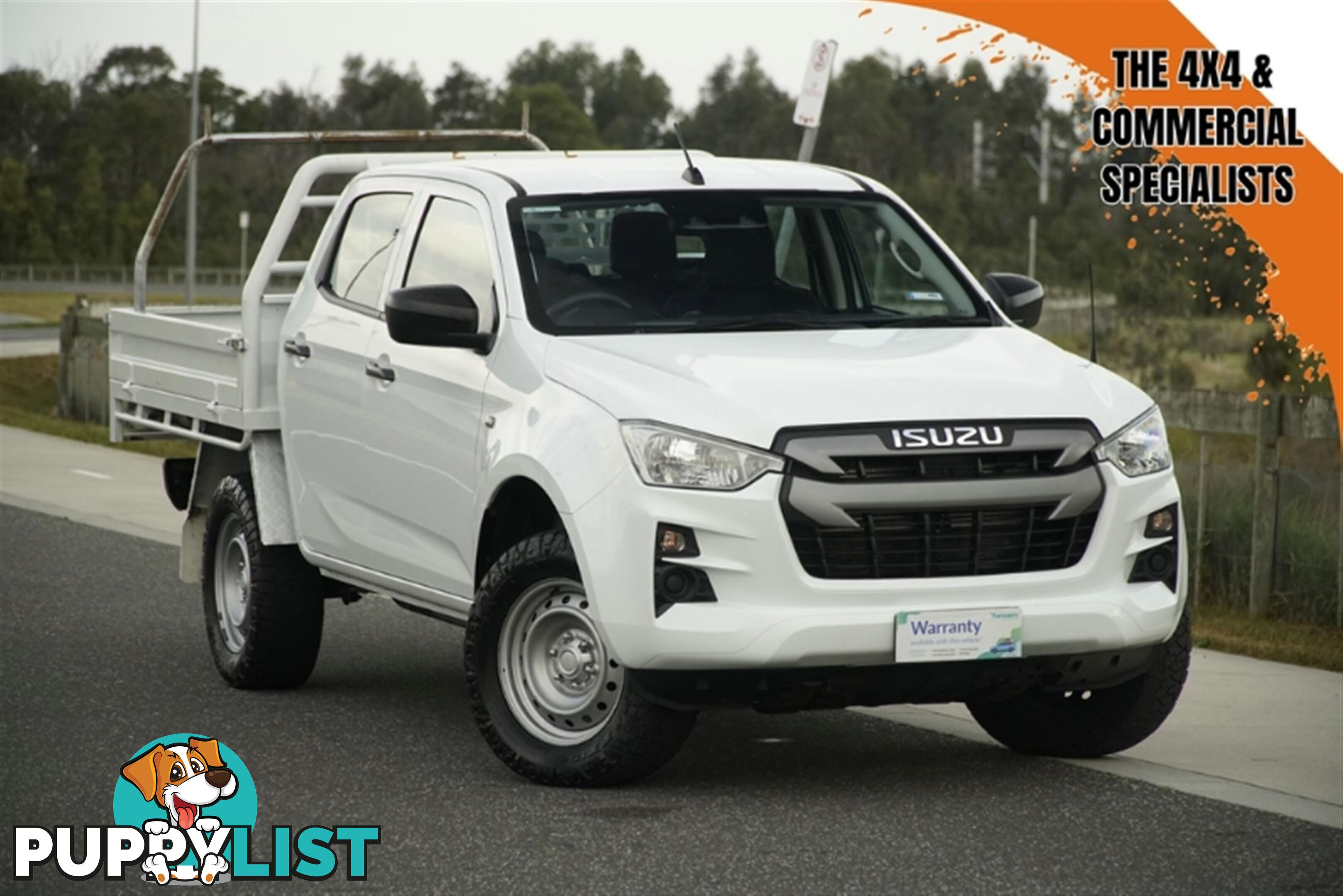 2021 ISUZU D-MAX SX DUAL CAB RG MY22 CAB CHASSIS