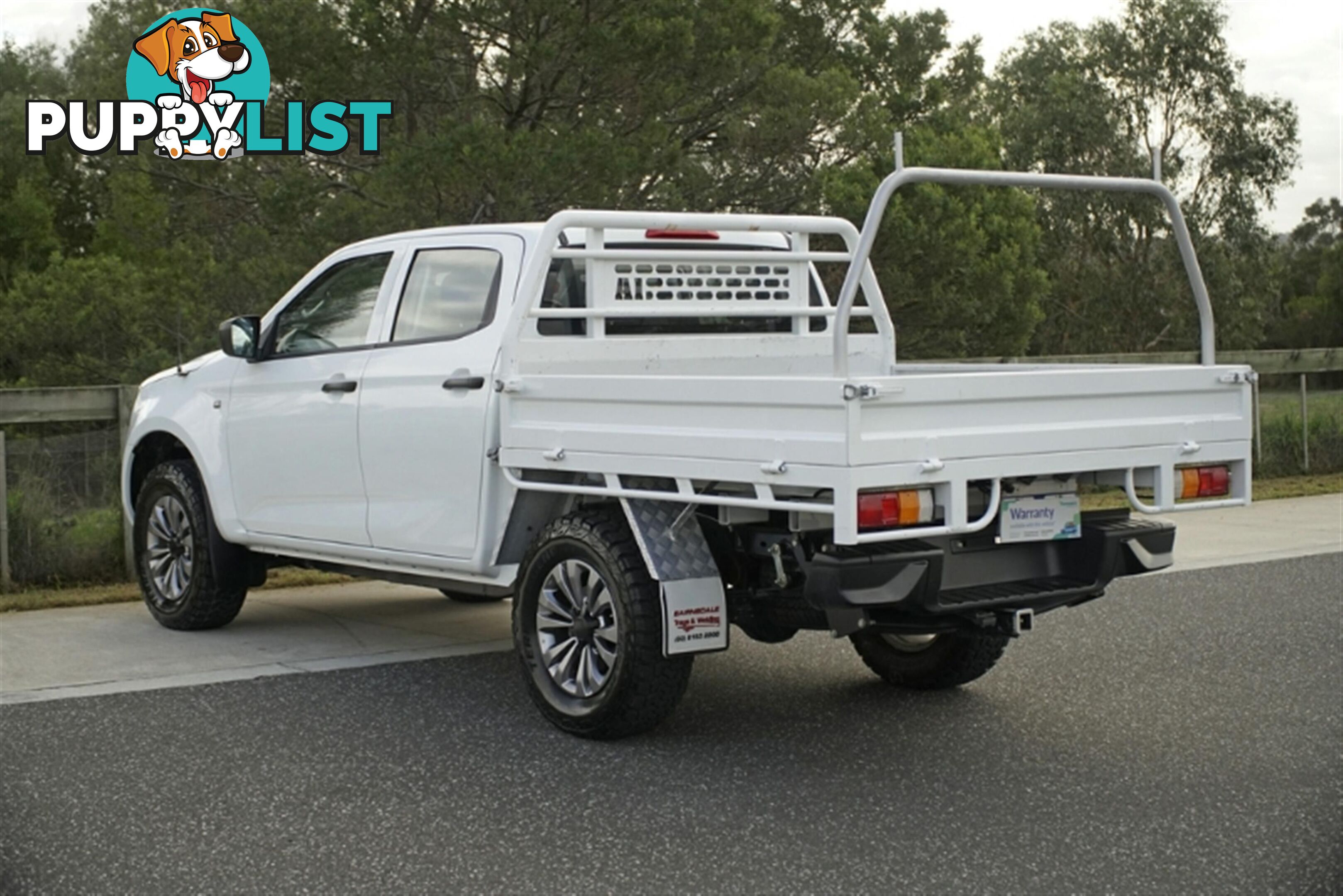 2021 ISUZU D-MAX SX DUAL CAB RG MY22 CAB CHASSIS