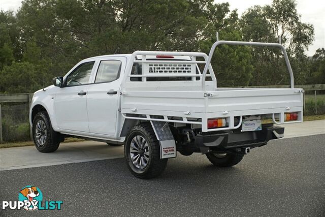 2021 ISUZU D-MAX SX DUAL CAB RG MY22 CAB CHASSIS