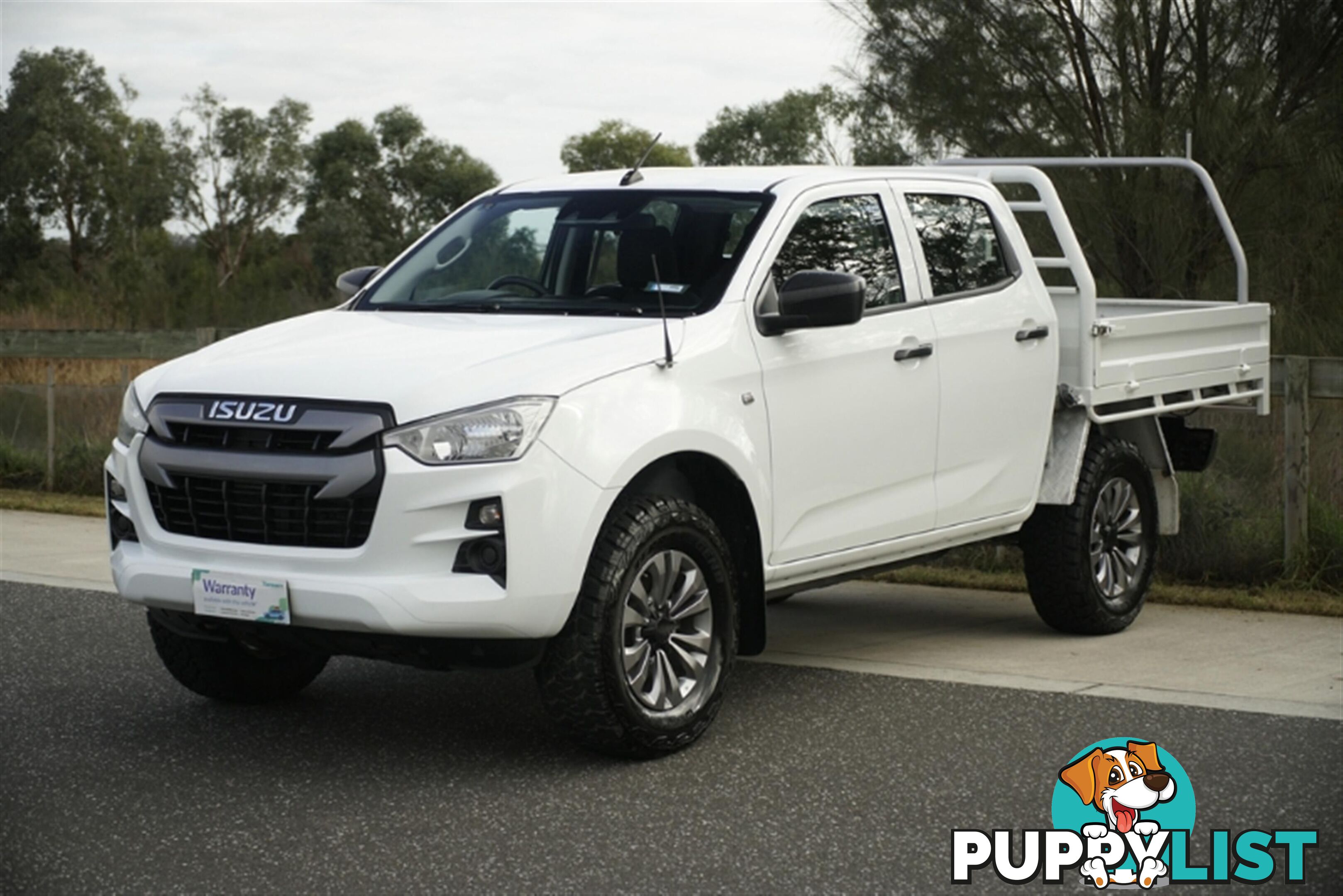 2021 ISUZU D-MAX SX DUAL CAB RG MY22 CAB CHASSIS