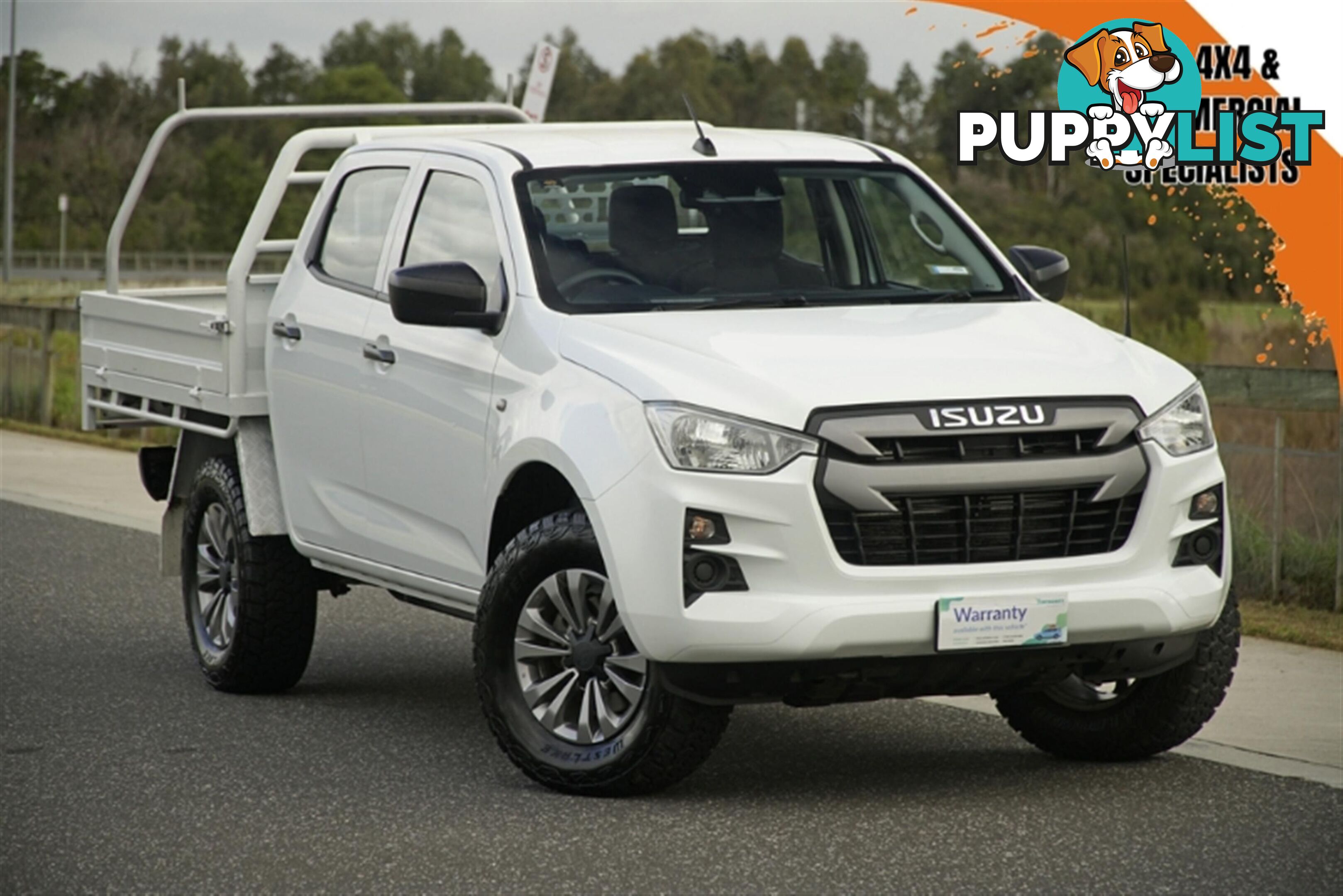2021 ISUZU D-MAX SX DUAL CAB RG MY22 CAB CHASSIS