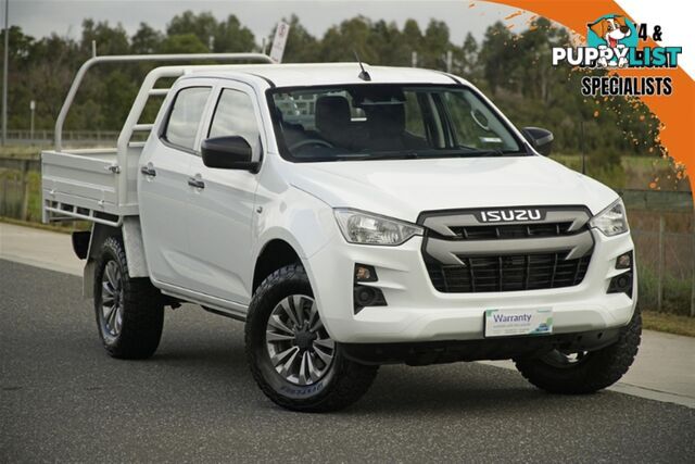 2021 ISUZU D-MAX SX DUAL CAB RG MY22 CAB CHASSIS