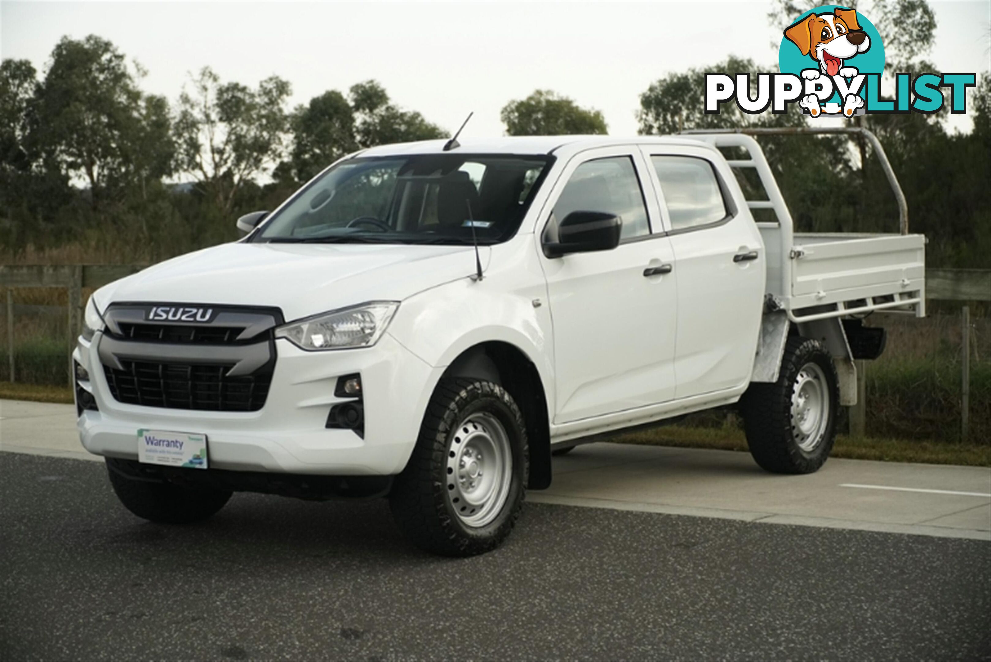 2021 ISUZU D-MAX SX DUAL CAB RG MY22 CAB CHASSIS